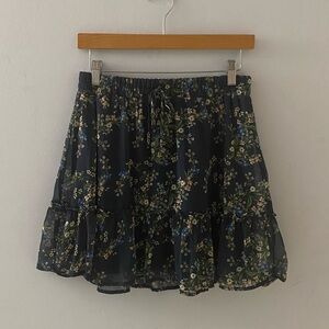 Francesca’s Floral Flippy Skirt